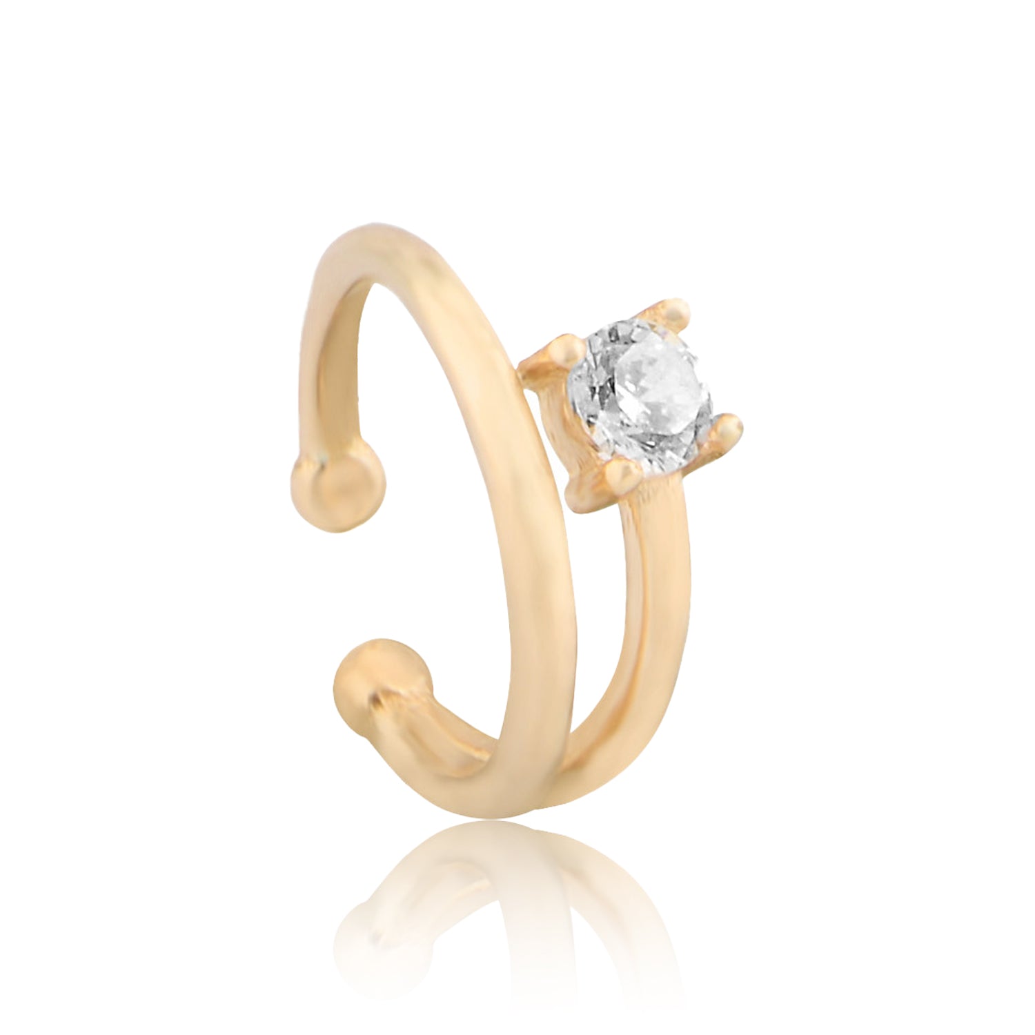 Fixpunkt Earcuff von Froyé – Detailansicht