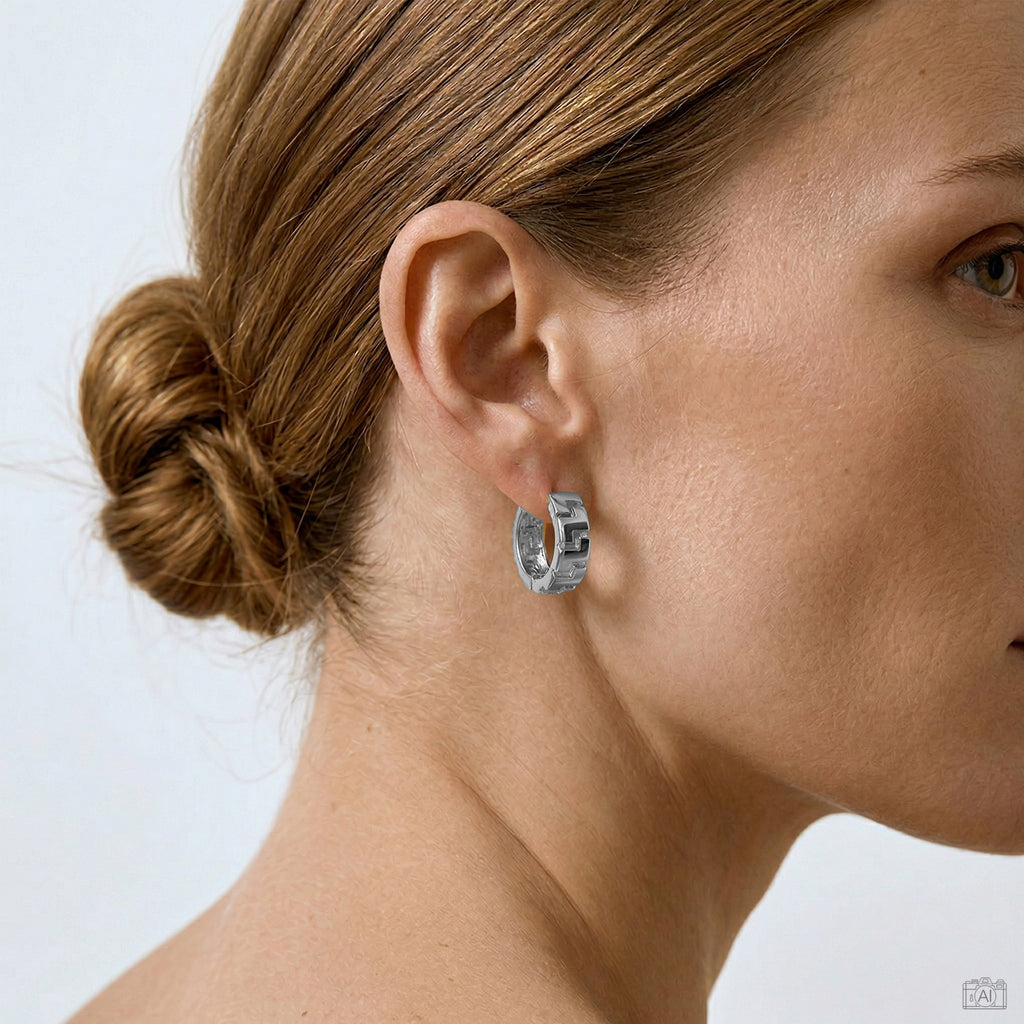 Intervall Earring Silver