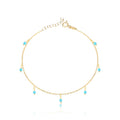 Alba Türkis-Armband von Froyé – Detailansicht