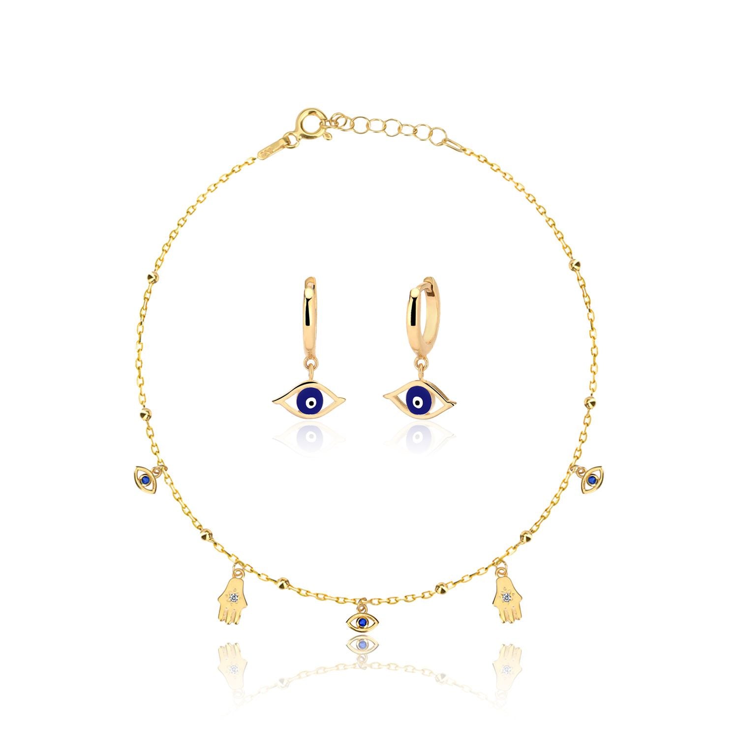 Amulet Mila Schmuckset von Froyé – Detailansicht