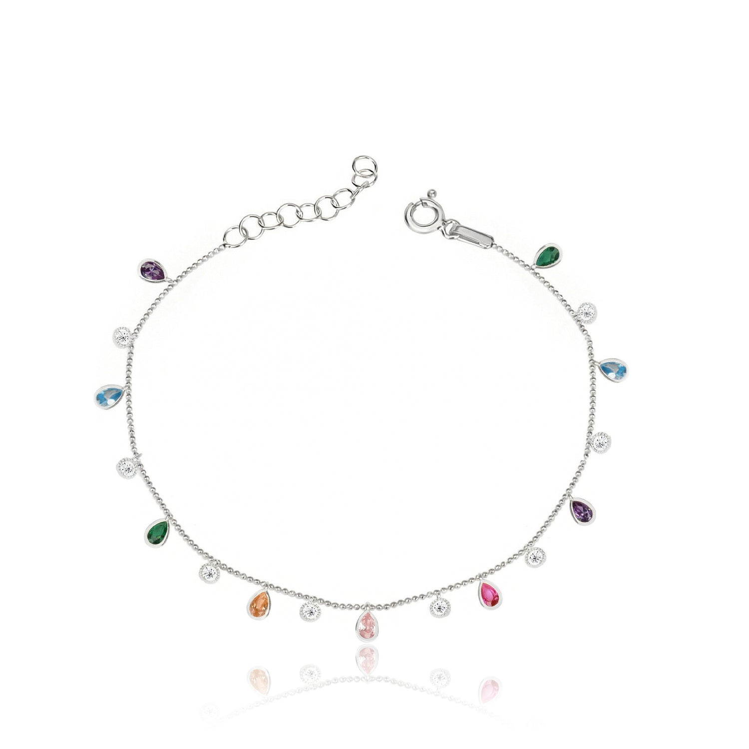 Aria Zirkonia-Armband von Froyé – Detailansicht