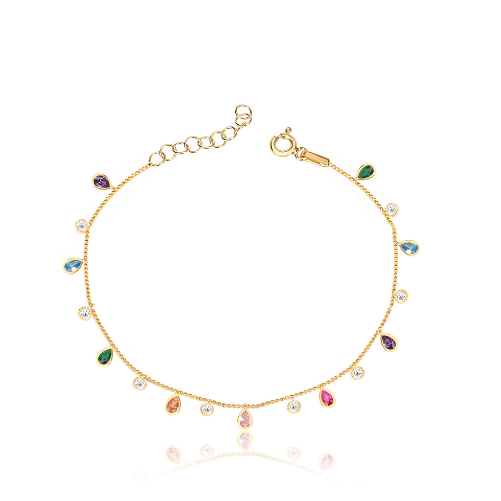 Aria Zirkonia-Armband von Froyé – Detailansicht