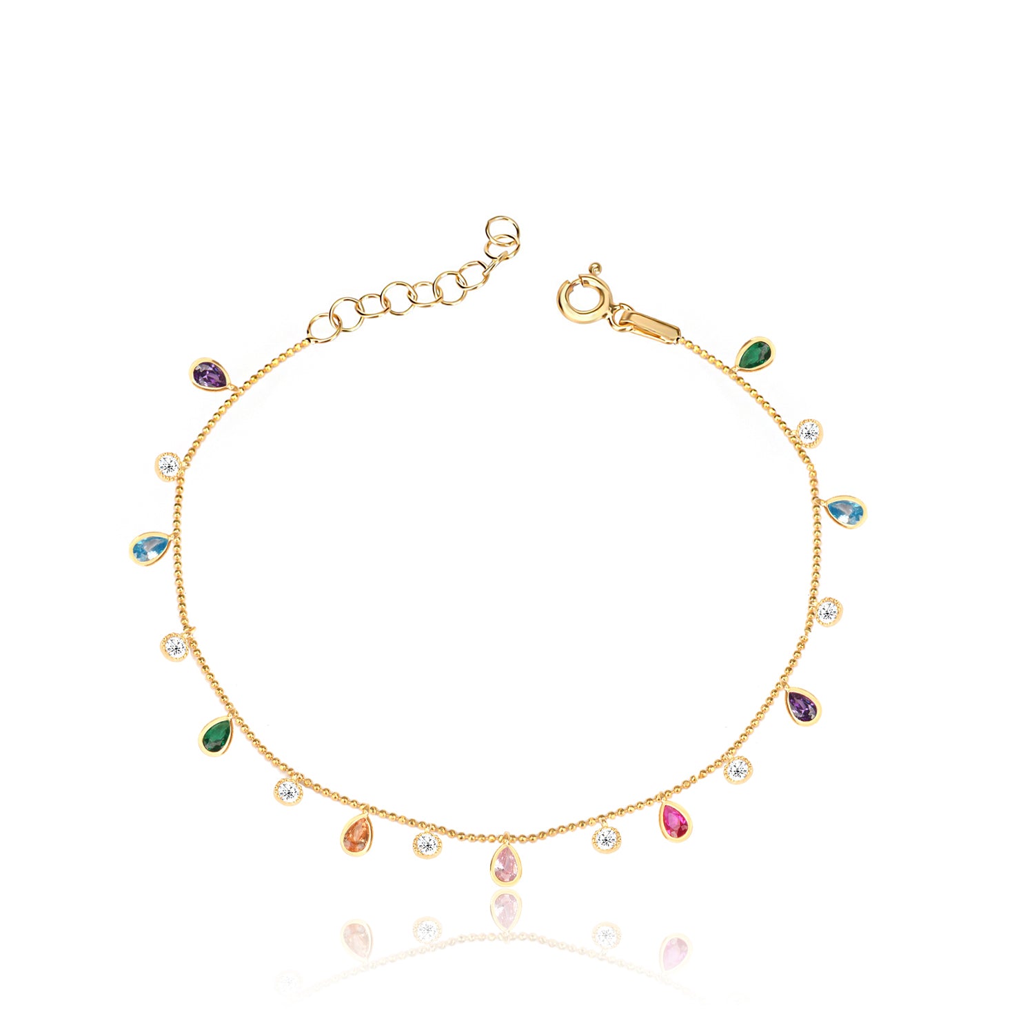 Aria Zirkonia-Armband von Froyé – Detailansicht