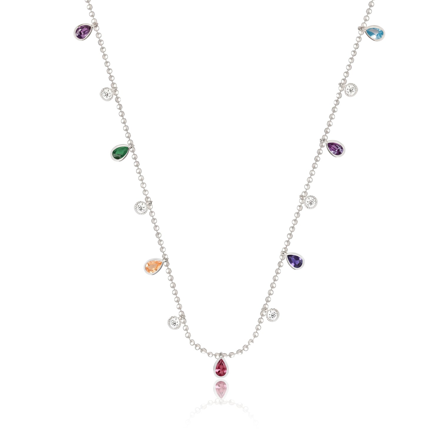 Aria Zirkonia-Halskette von Froyé – Detailansicht