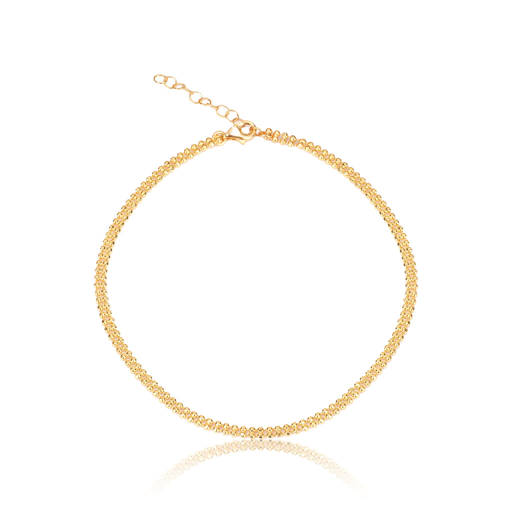 Double Ball Chain Armband von Froyé – Detailansicht
