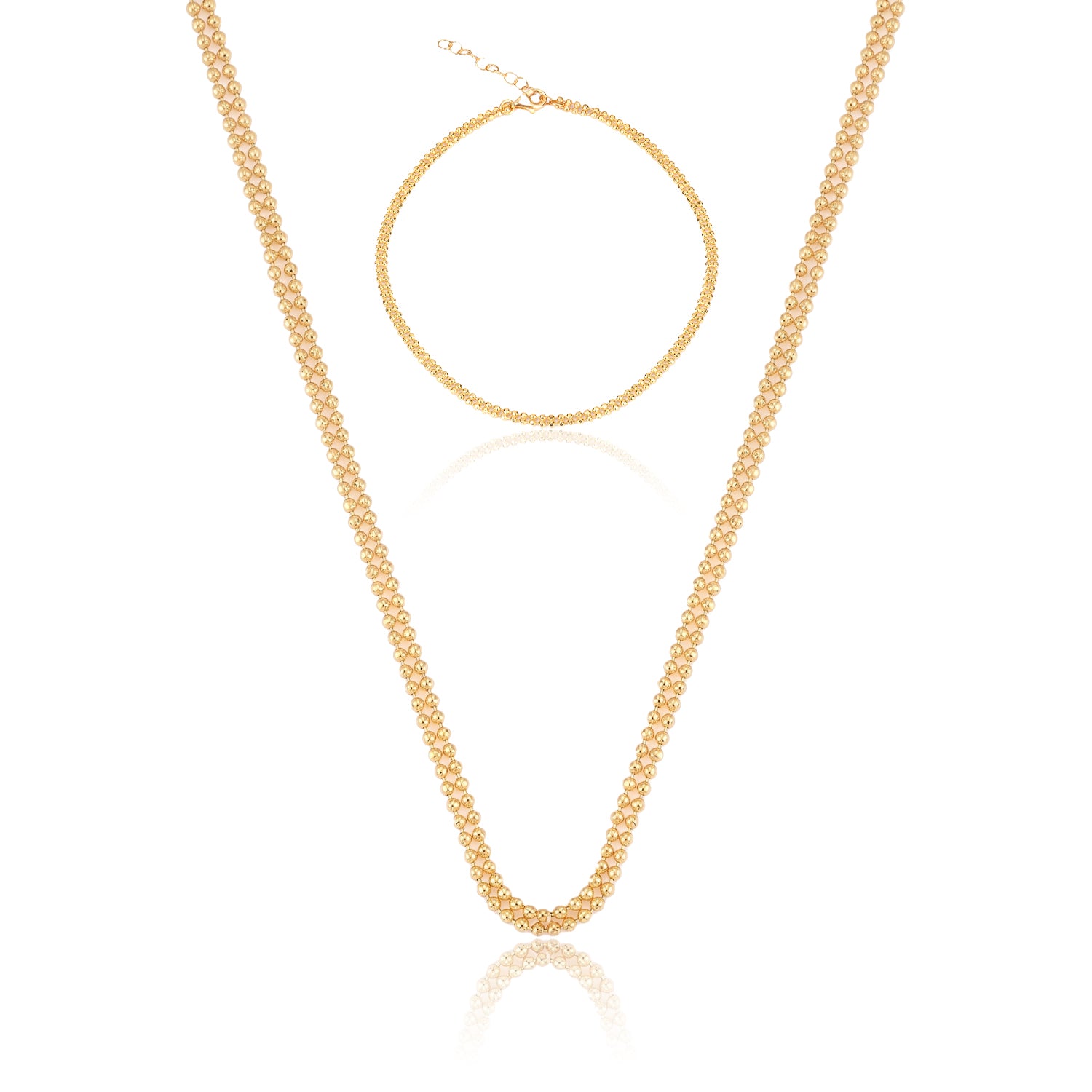 Double Ball Chain Set von Froyé – Detailansicht