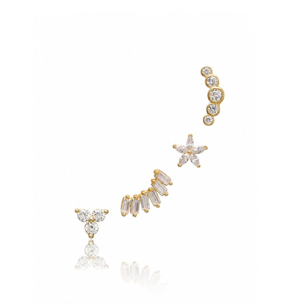 Element I Piercing-Set von Froyé – Detailansicht