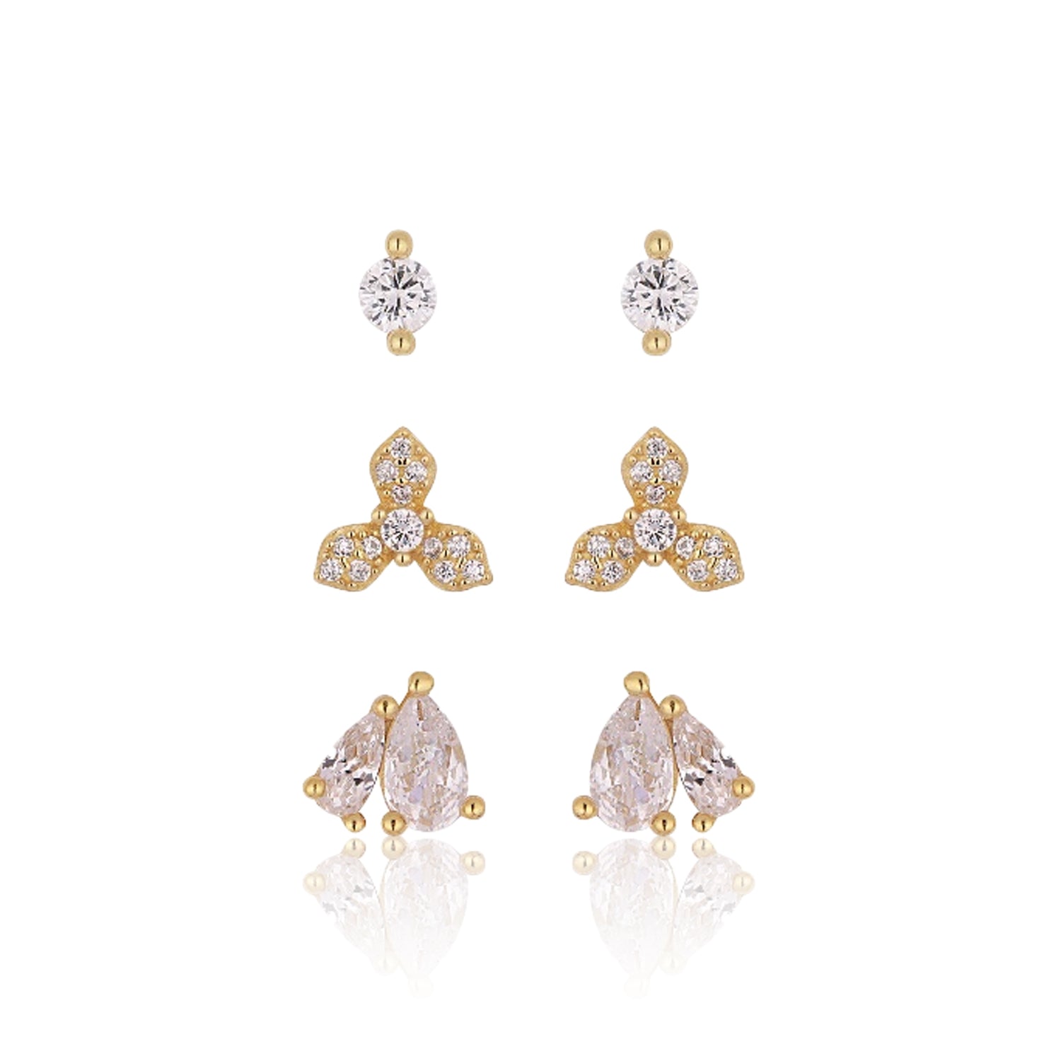 Element II Piercing-Set von Froyé – Detailansicht