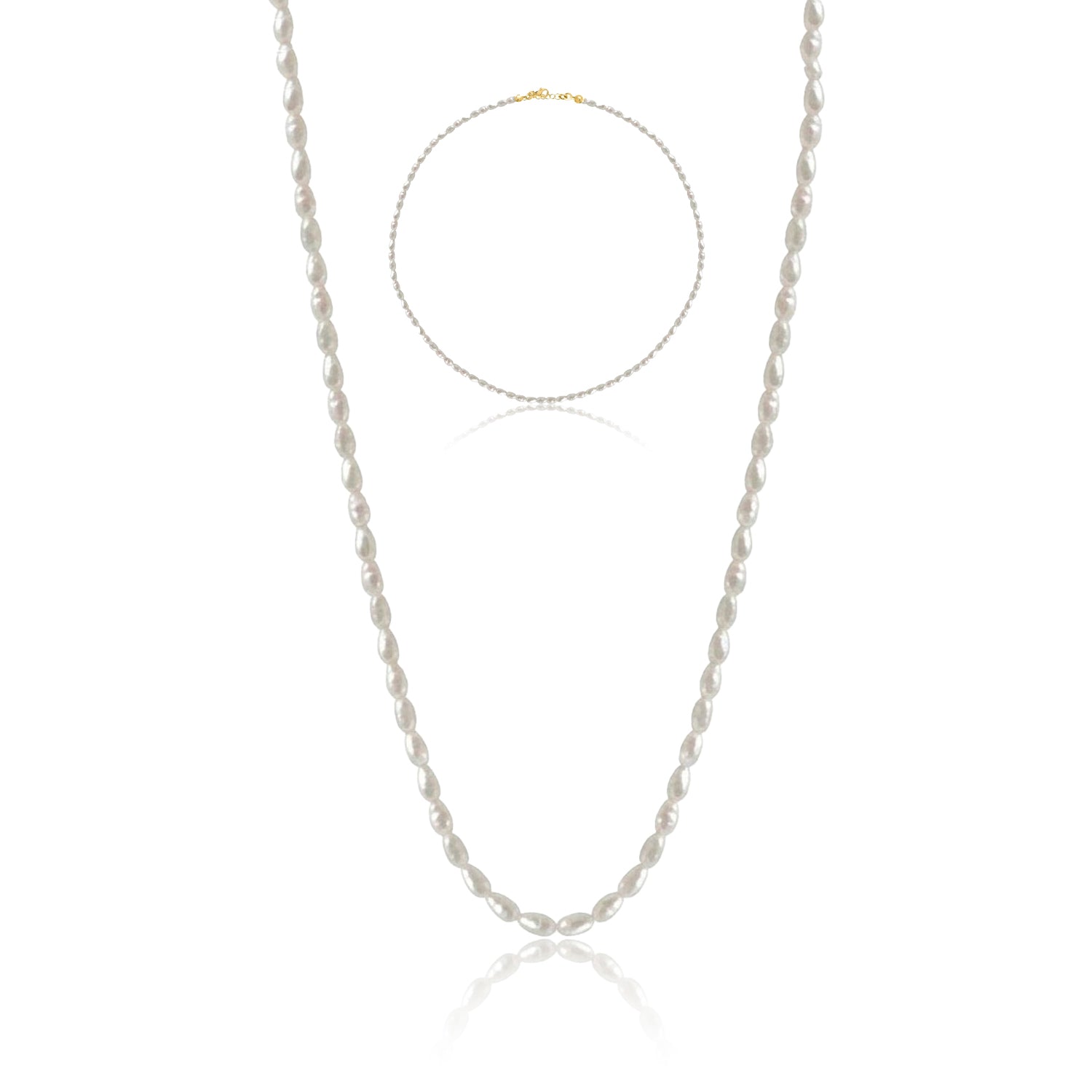 Harmonie Perlenschmuck-Set von Froyé – Detailansicht