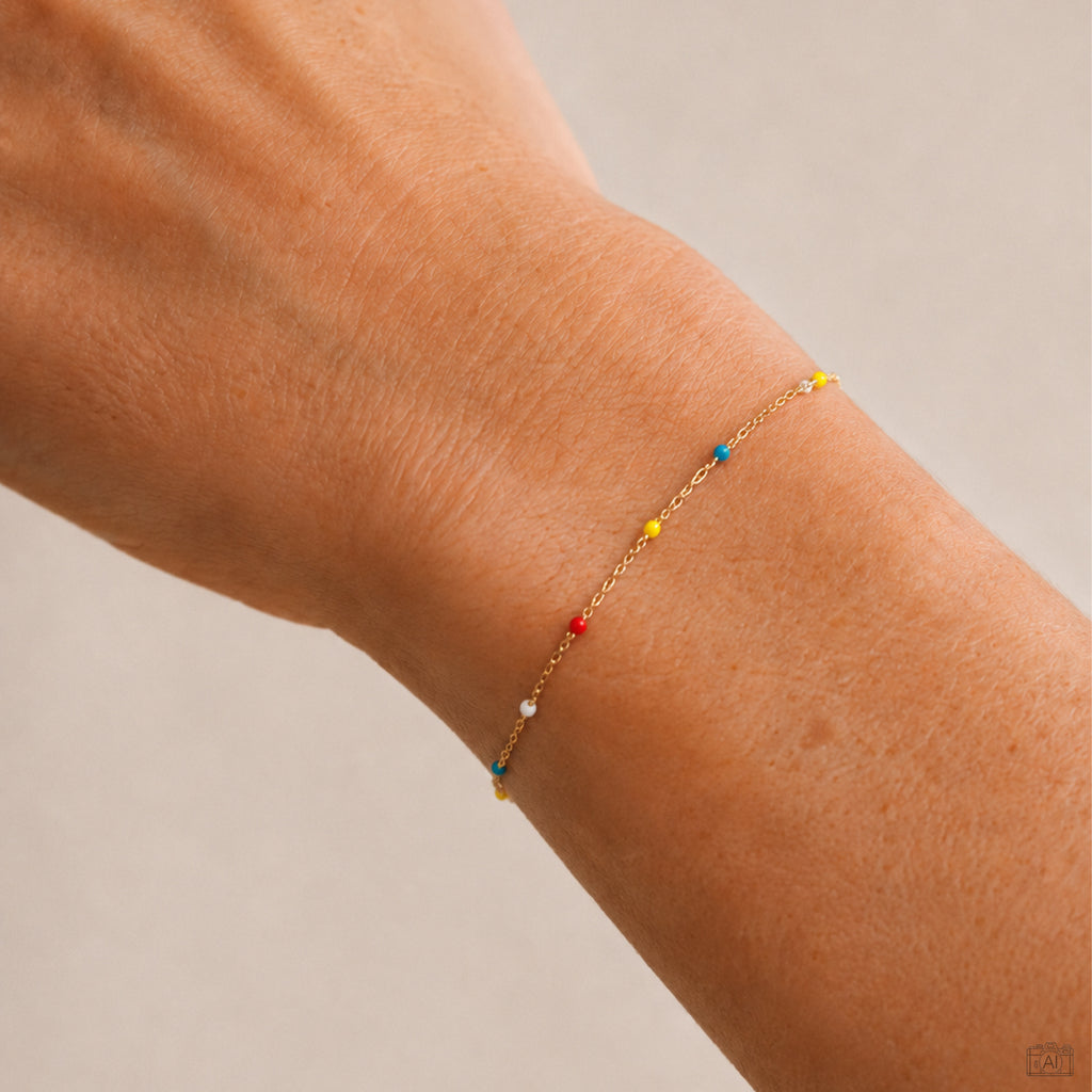 Nuance Armband von Froyé am Handgelenk getragen