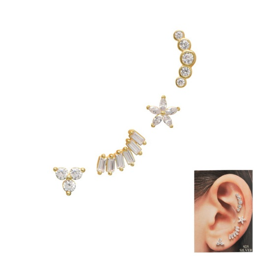 Gefüge Earring Set 01